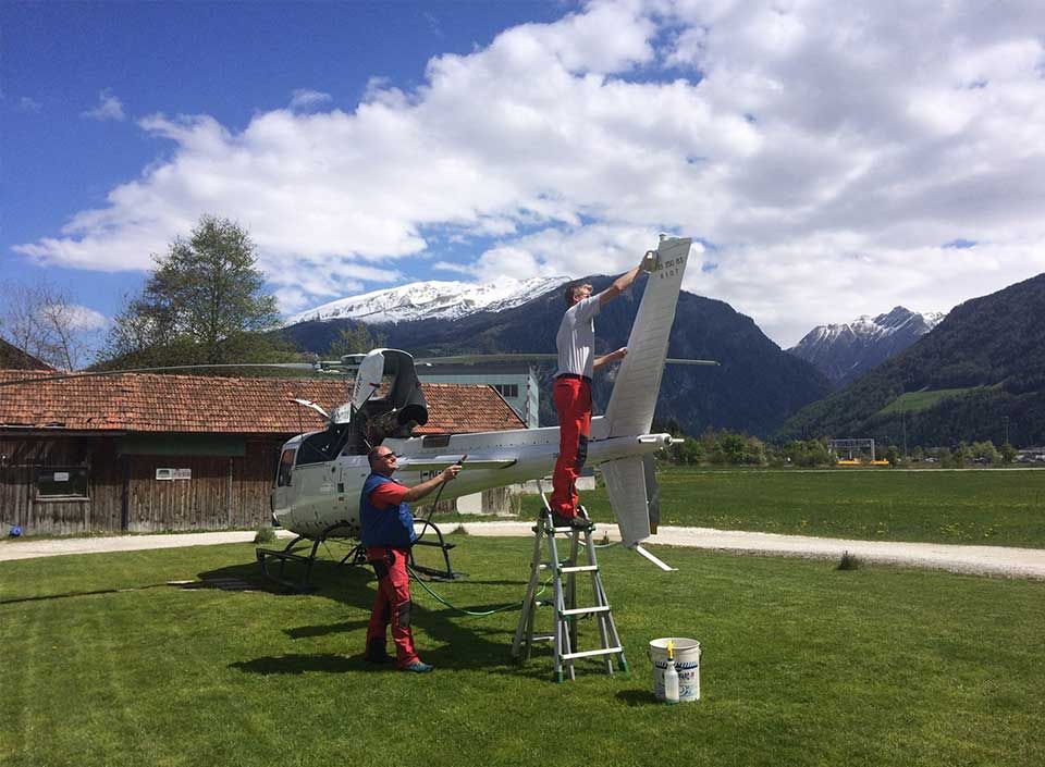 Air Service Center School For Helicopr pilots in Bolzano and Pavia
